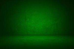 luce verde scuro in studio foto