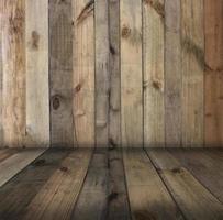parete e pavimento in legno