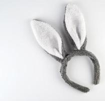 pelliccia copricapo di un' lepre con orecchie foto