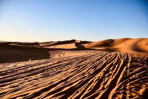 deserto paesaggio nel Marocco foto