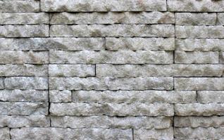 muro di mattoni di roccia