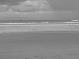 norderney isola nel il nord mare foto