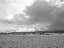 norderney isola nel il nord mare foto