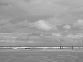 norderney isola nel il nord mare foto