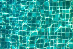 pavimento della piscina blu per lo sfondo foto