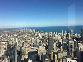 Chicago città nel il Stati Uniti d'America foto