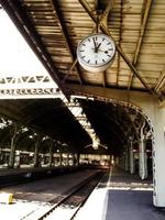 treno stazione nel Vintage ▾ stile foto
