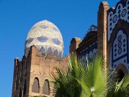 la città di Barcellona foto