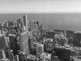 Chicago città nel il Stati Uniti d'America foto