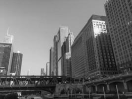 Chicago città nel il Stati Uniti d'America foto
