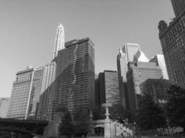 Chicago città nel il Stati Uniti d'America foto