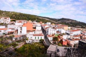 veduta aerea di una città foto