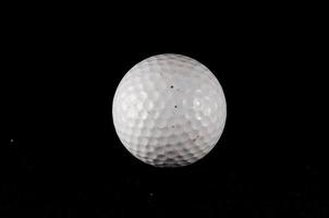 golf ballon nero sfondo foto