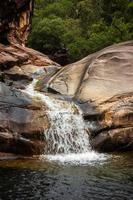 cascate a grande cristallo torrente qld Australia foto