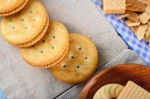 biscotti e cracker foto
