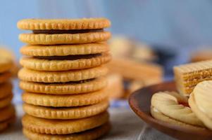 biscotti e cracker foto