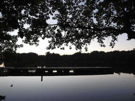 piccolo lago nel Germania foto