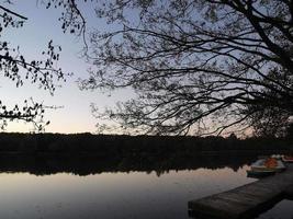 piccolo lago in Westfalia foto