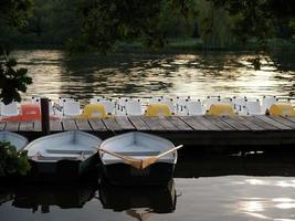 lago nel il Tedesco munsterland foto