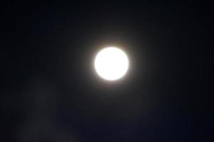 panoramico Visualizza di il lunare eclisse foto