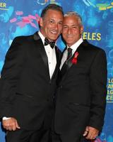 los angeles, sep 24 - Johnny chaillot louganis, greg lougani a il los angeles lgbt centro 47 ° anniversario gala avanguardia premi a il Pacifico design centro su settembre 24, 2016 nel ovest hollywood, circa foto