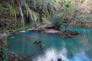 Kursunlu cascata nel antalya, turkiye foto