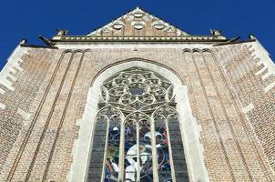 brno cittadina cattolico Chiesa finestra foto