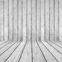 bianca legna prospettiva sfondo per camera interno foto