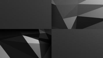 nero metallico superficie con astratto buio argento ondulato sfondo foto