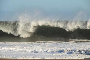 onde nel il oceano foto