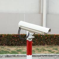 sicurezza telecamera nel parco foto