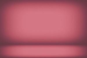 astratto pendenza Pacifico rosa colore studio camera illustrazione sfondo con grano, adatto per Prodotto presentazione e sfondo. foto