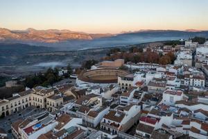 arena di il reale cavalleria di ronda aereo Visualizza a Alba nel Spagna. foto