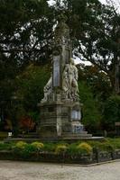 monumento per rosalia de castro collocato nel alameda parco nel santiago de Compostella, galizia, Spagna. foto