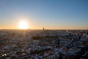 siviglia città aereo Visualizza nel siviglia Provincia di andalusia autonomo Comunità di Spagna, Europa foto