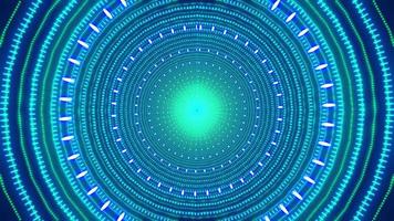 cerchi blu concentrici 3d illustrazione caleidoscopio design per lo sfondo o carta da parati foto
