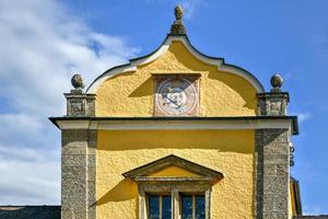 Hellbrunn palazzo, un presto barocco villa di sontuoso taglia, vicino morzg, un' meridionale quartiere di il città di salisburgo, Austria. foto