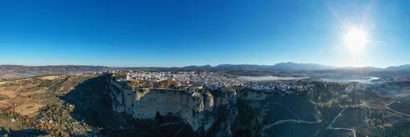 arena di il reale cavalleria di ronda aereo Visualizza a Alba nel Spagna. foto