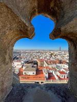 Cattedrale di st. Maria di il vedere di siviglia, anche conosciuto come il cattedra di siviglia nel Spagna. foto