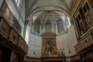 brescia Italia 2023 romanico Cattedrale famoso per suo circolare forma e medievale affreschi foto