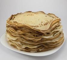 il giro Pancakes, vicino su foto