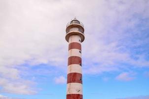 faro rosso e bianco foto