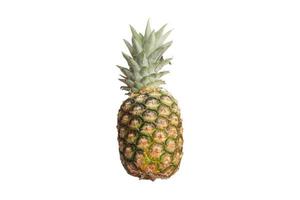 3334 fresco ananas frutta isolato su un' trasparente sfondo foto