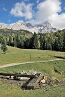 montagna paesaggio vicino per filzmoos nel salisburghese terra, Austria foto