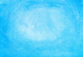 acquerello leggero blu sfondo struttura mano dipinto. aquarelle turchese blu astratto fondale con spazio per testo foto