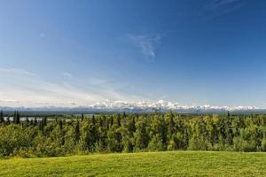 denali parco montare mc kinley panorama foto