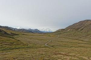 denali parco montare mc kinley panorama foto