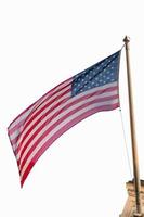 Stati Uniti d'America americano bandiera stelle e strisce foto