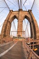 Manhattan ponte cavi dettaglio vicino su foto