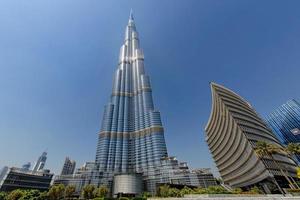 dubai, Emirati Arabi Uniti - ottobre 2012 burji khalifa orizzontale il massimo edificio nel il mondo dubai orizzonte foto